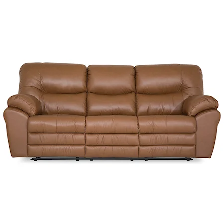 Casual Reclining Sofa